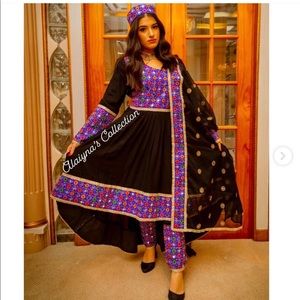 Beautiful black Afghan Dress for sale